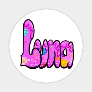 Luna - Name Luna Magnet